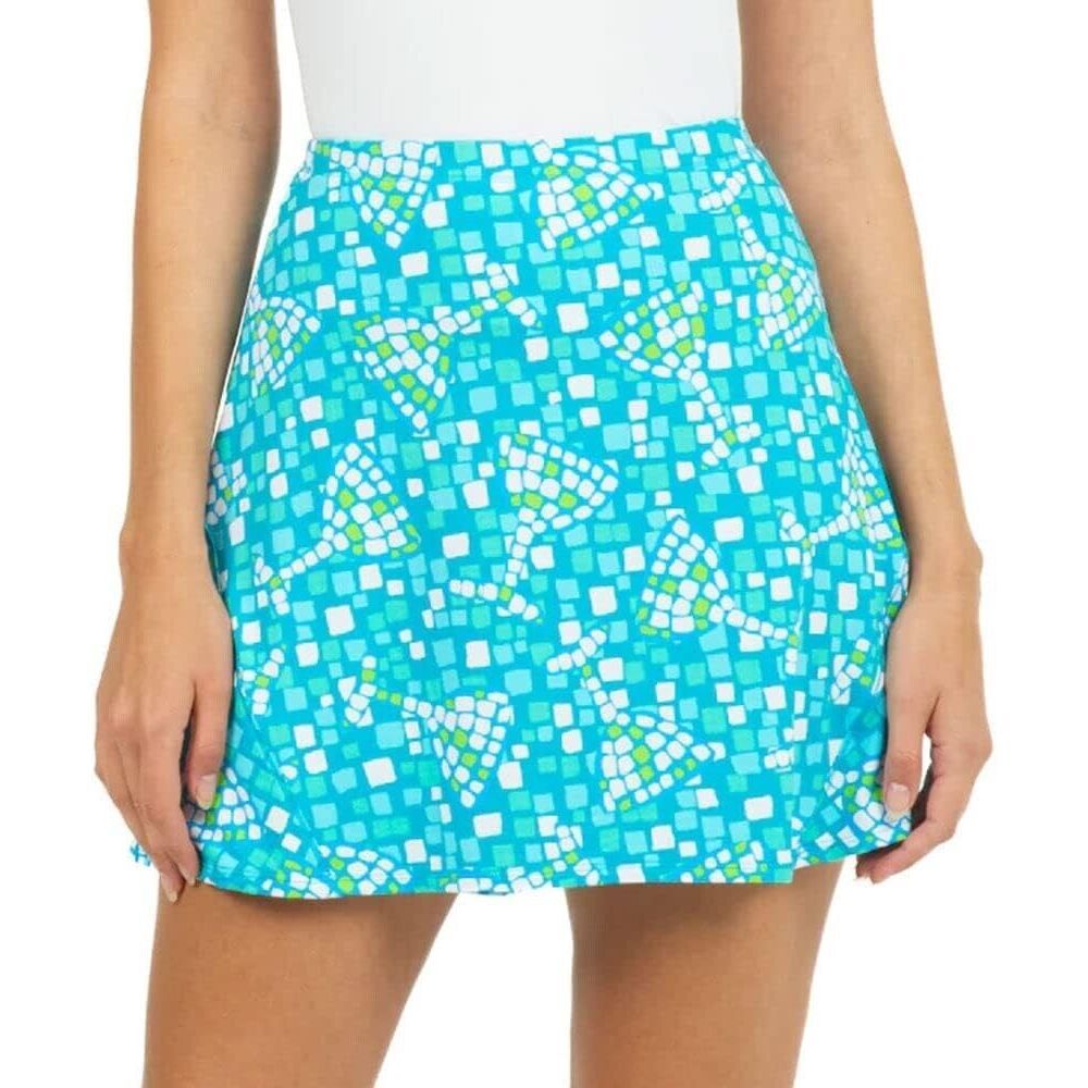 IBKUL Swing Skort Women XL EUC Lined Cool‎ Quick-Dry UPF50+ Pocket Stretch Skirt